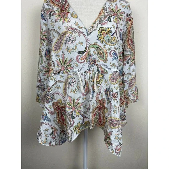 Zara Floral Blouse Top - Picture 3 of 7